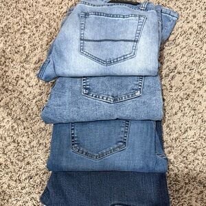 BUNDLE DEAL 4 Denim excellent use Men’s Blue Denim Jeans - Classic Blue Wash